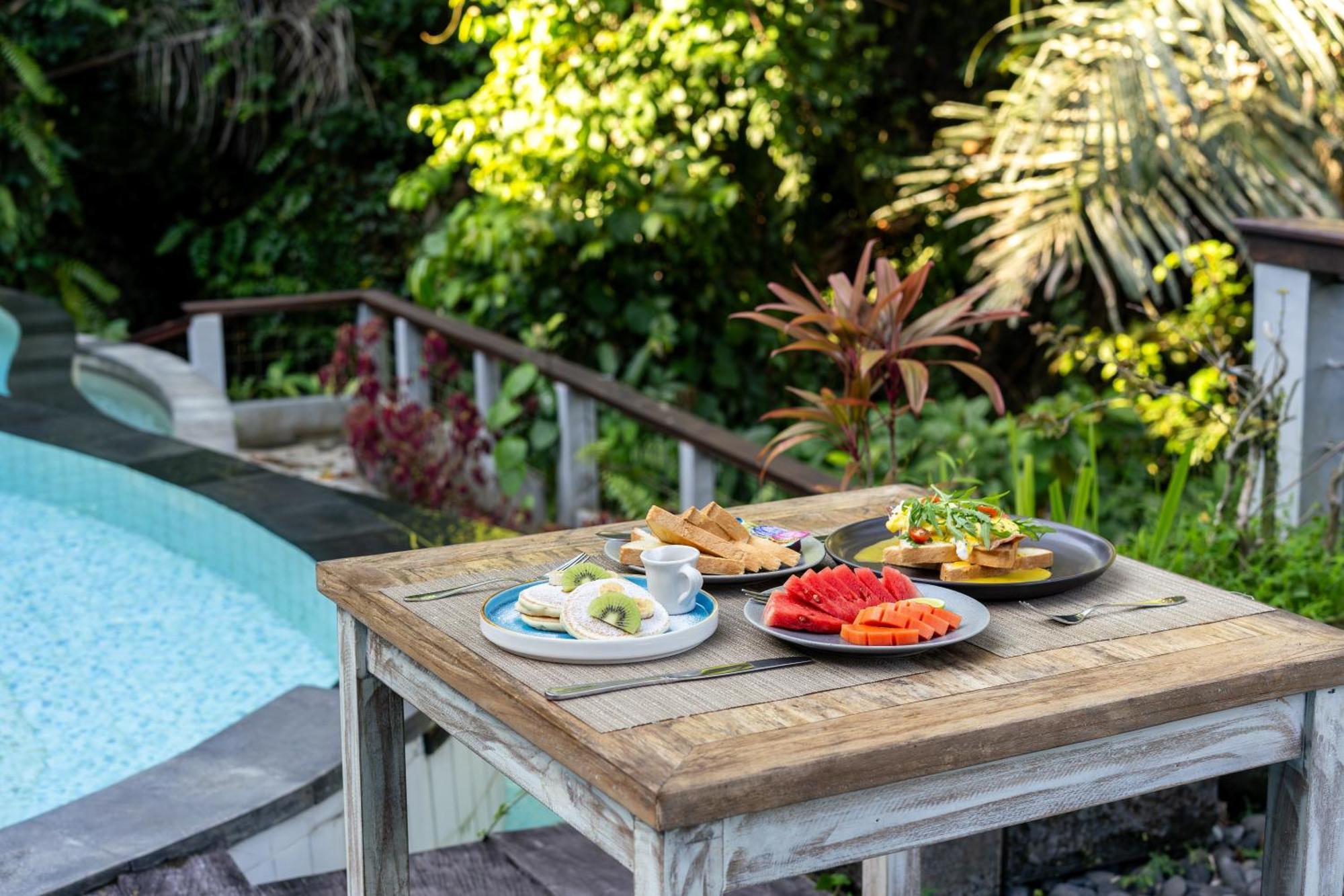 Parvati Retreat Villas Ubud Eksteriør billede